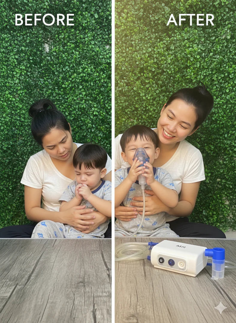 Portable steam inhaler
