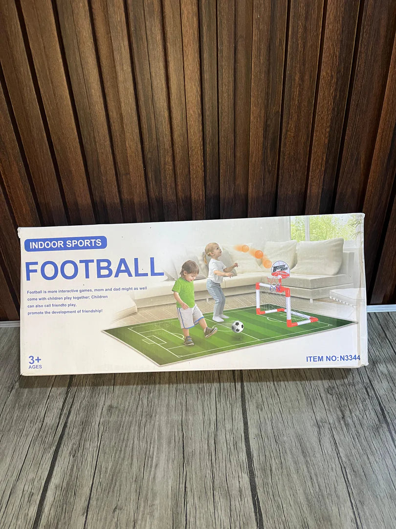 Football and basketball court