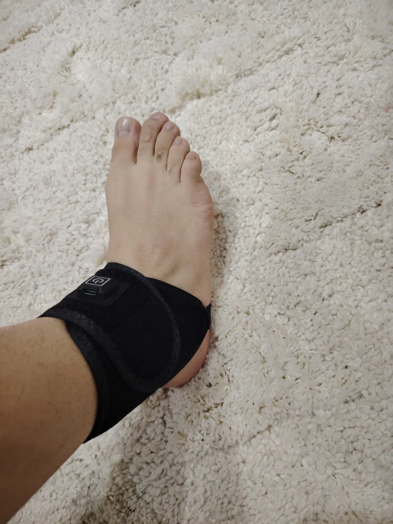 Smart thermal heating heel