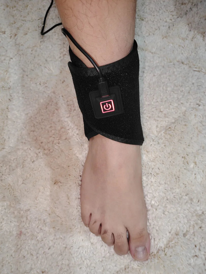 Smart thermal heating heel