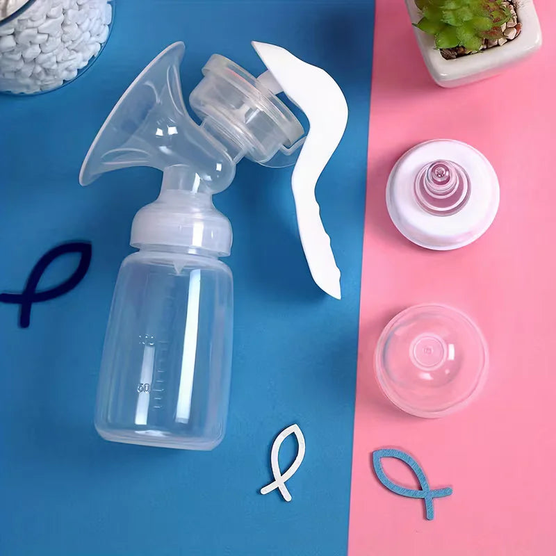 Manual breast pump