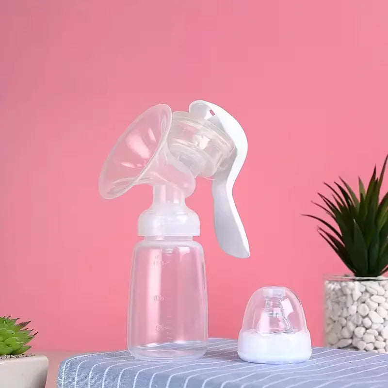 Manual breast pump