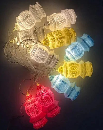 Ramadan Lantern Decoration Curtain