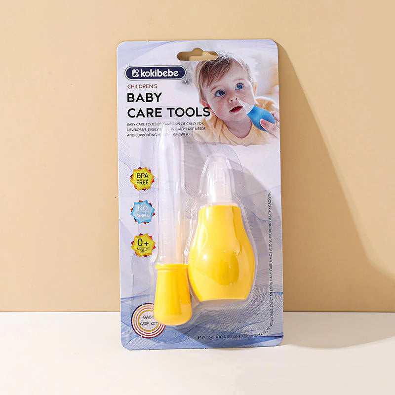 Manual baby nasal aspirator