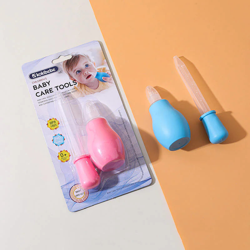 Manual baby nasal aspirator