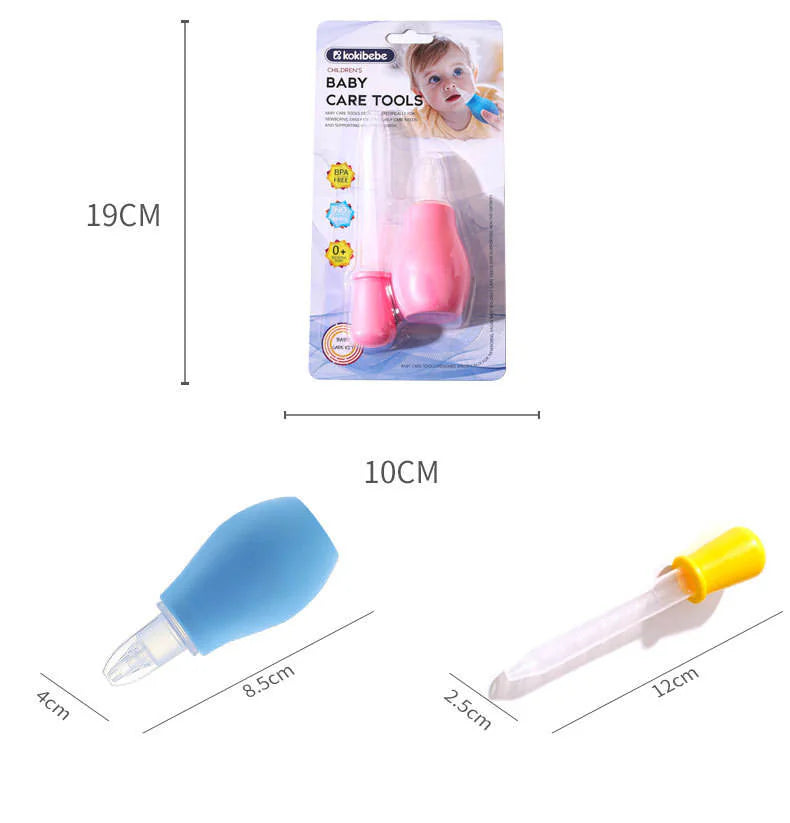 Manual baby nasal aspirator