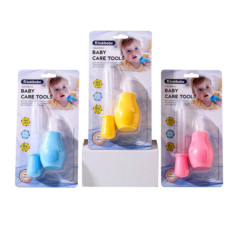 Manual baby nasal aspirator