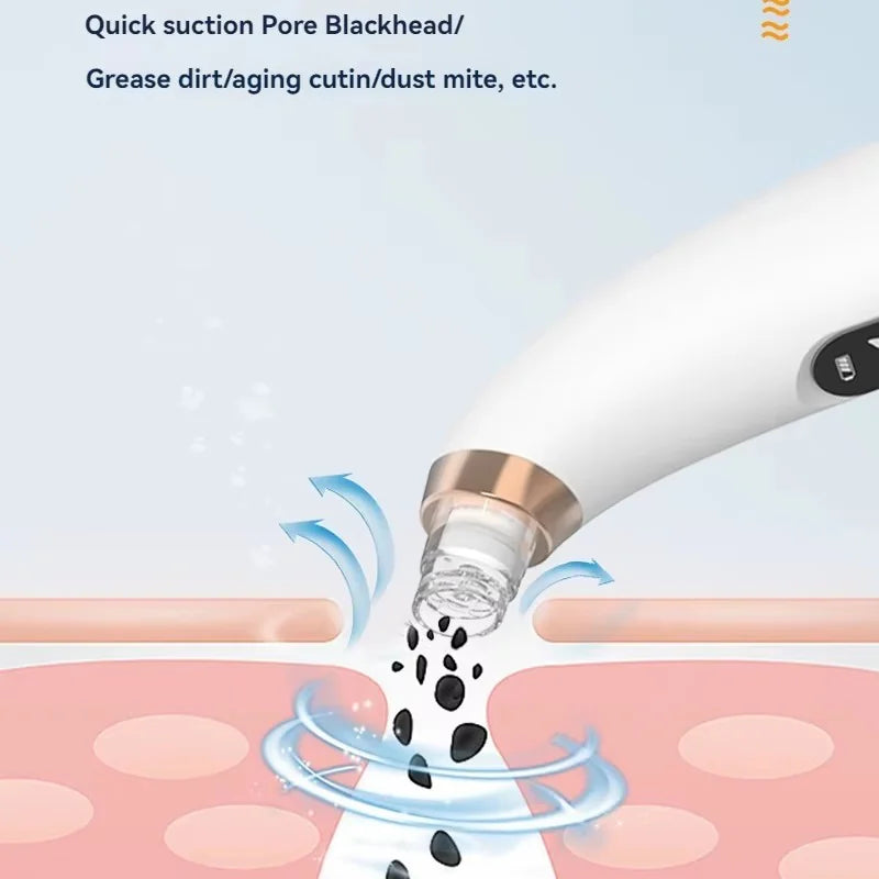Blackhead remover and hydro facial device