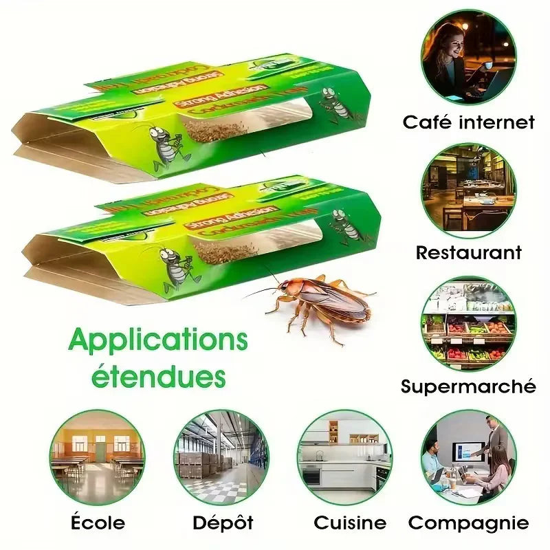 Sticky cockroach trap