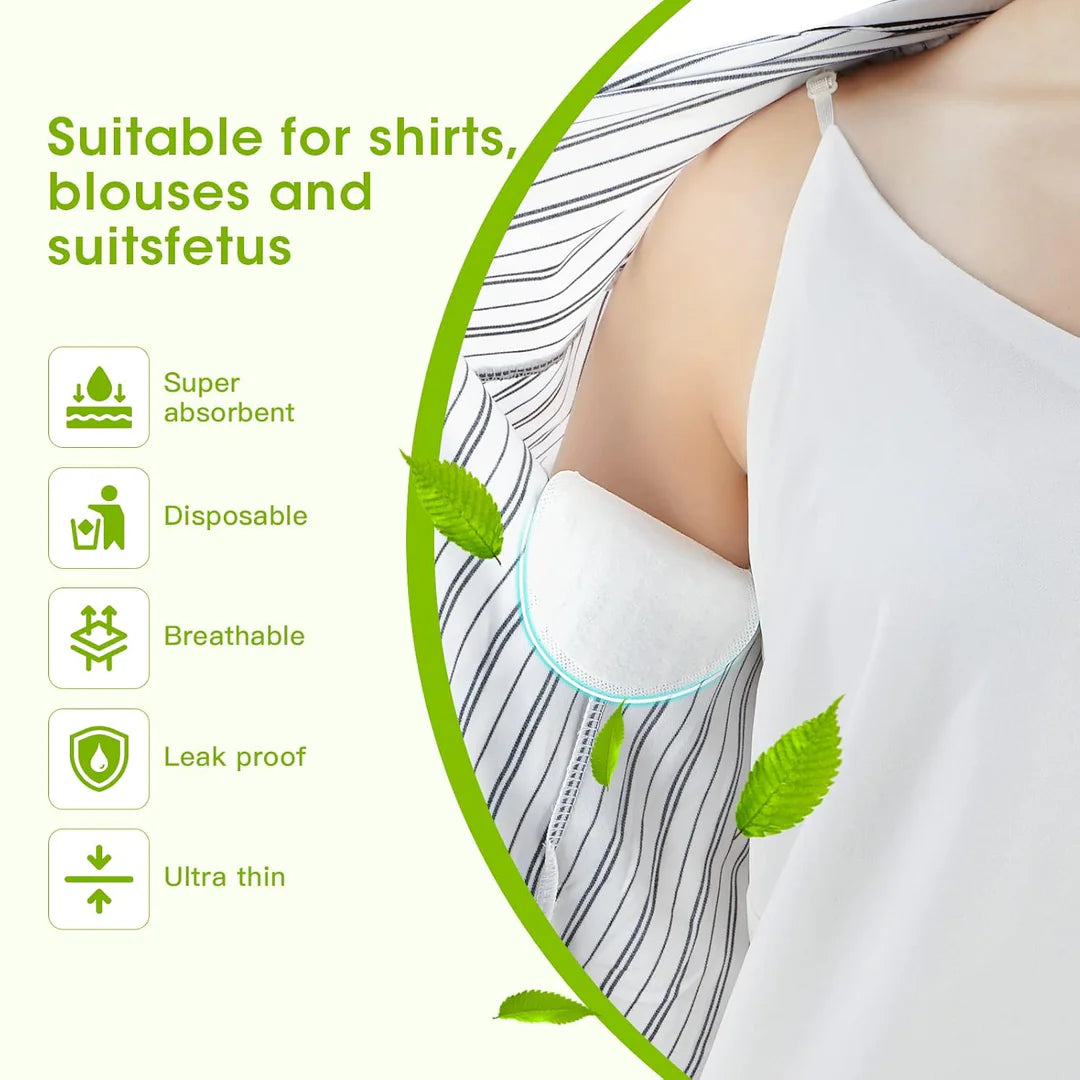 Antiperspirant patches
