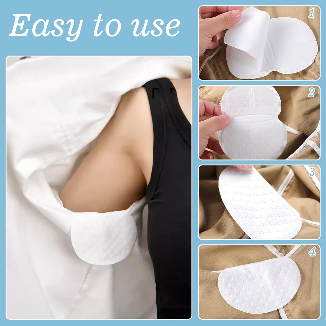 Antiperspirant patches