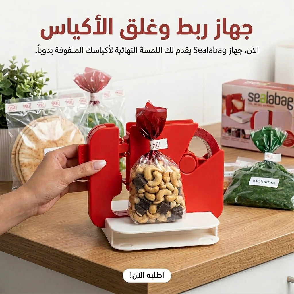 جهاز ربط وغلق الأكياس