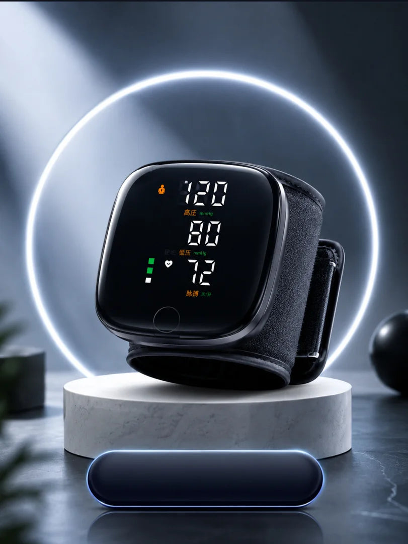 Smart electronic blood pressure monitor