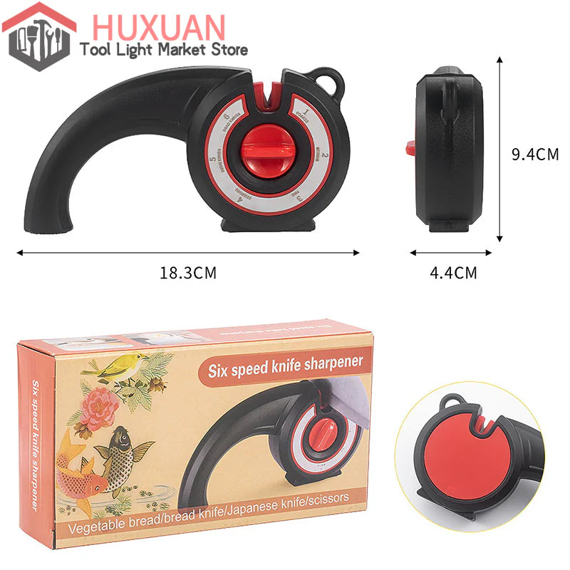 Professional 6-Stage Knife Sharpener