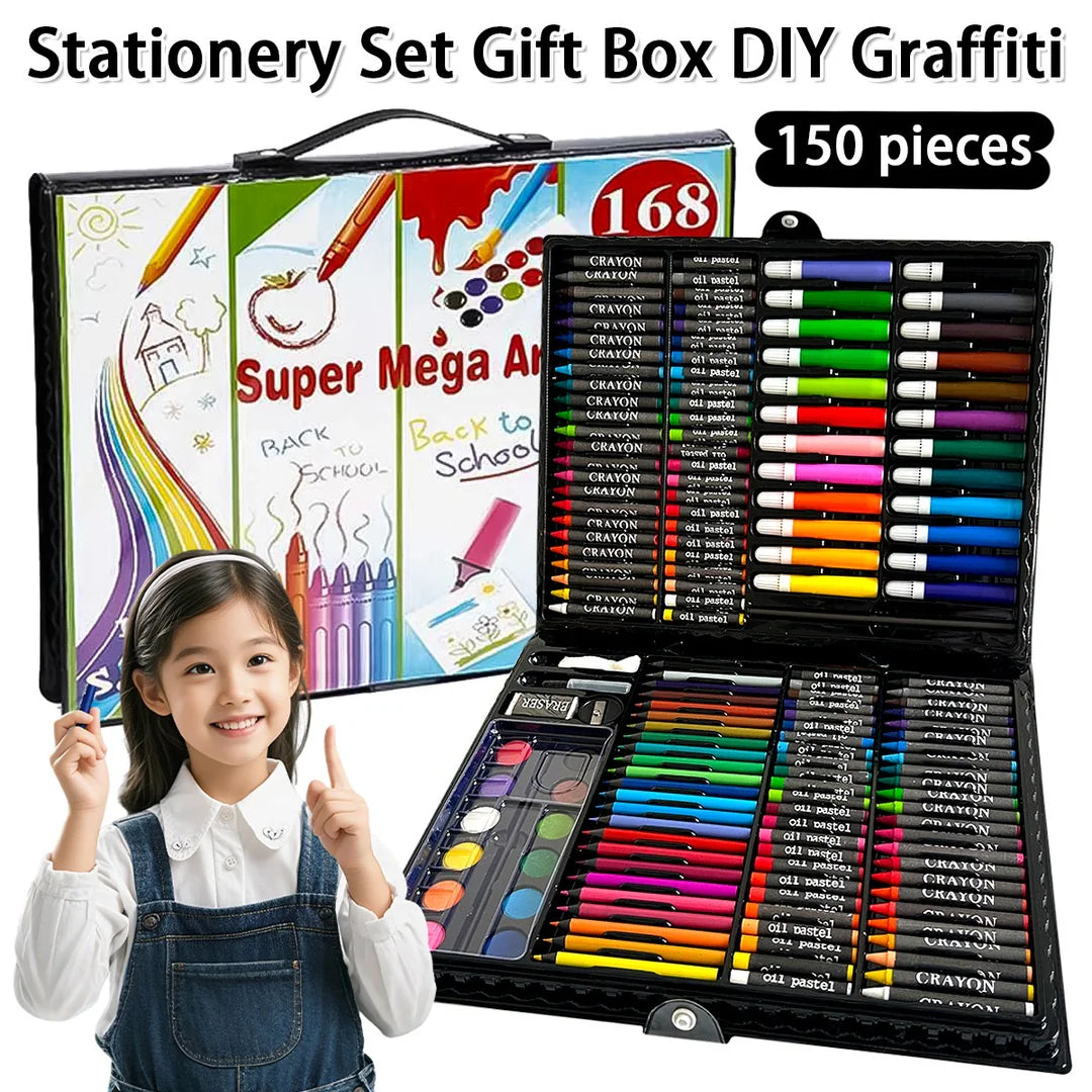 Drawing and Creativity Bag - 168 Pieces 🎨