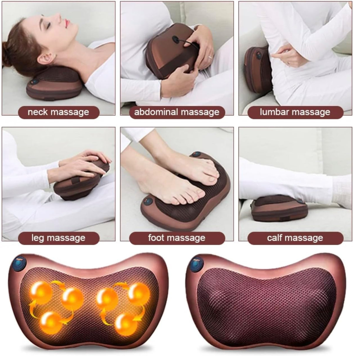 Electric massage pillow