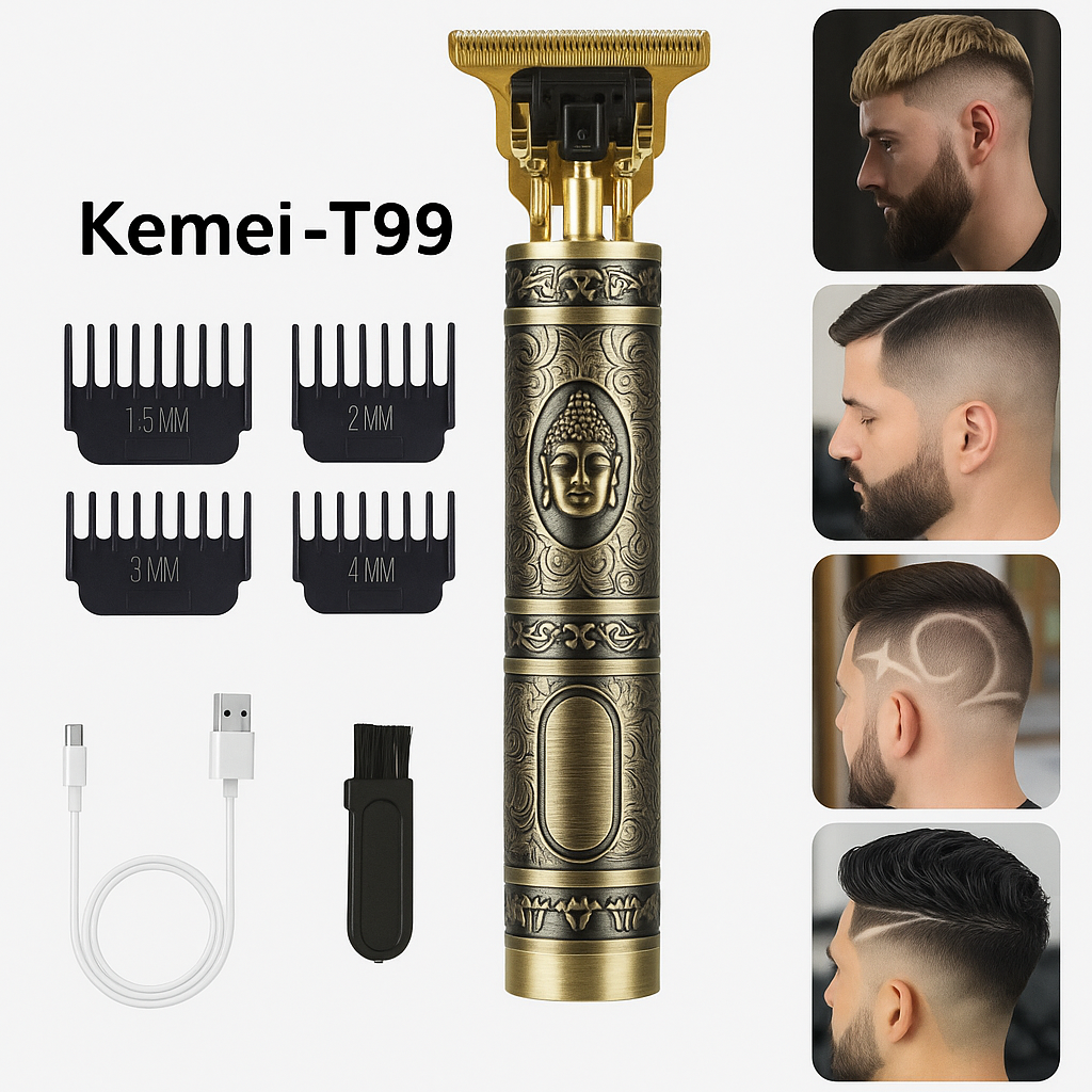 ماكينة الحلاقه الفرعونية kemei - t99